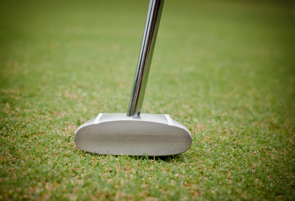 GP putter flat of the green